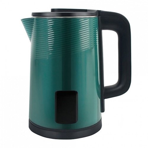 Дисковий електрочайник Smurfett SE-2220 хром з пластиковим покриттям