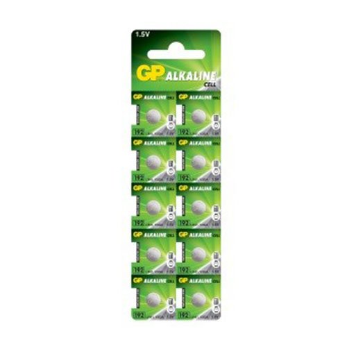 Батарейка GP годинникова Alkaline AG 3 C10 (192) блист., шт<br> Артикул: 100183<br>
