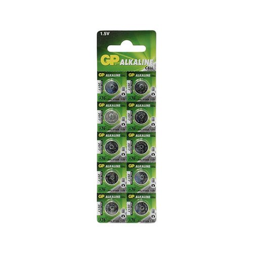 Батарейка GP годинникова Alkaline AG13 C10 (А76) блист., шт<br> Артикул: 100185<br>