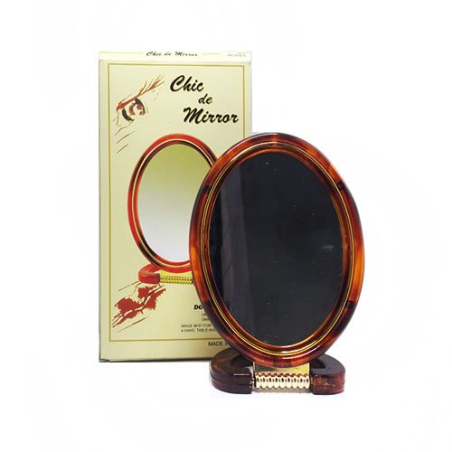 Дзеркало двостороннє пластик №5 (12шт/уп, 144шт/ящ), шт<br> Артикул: 100626<br>