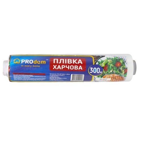 Стрейч плівка "Prodom"  300 гр (30шт/ящ), шт<br> Артикул: 100686<br>