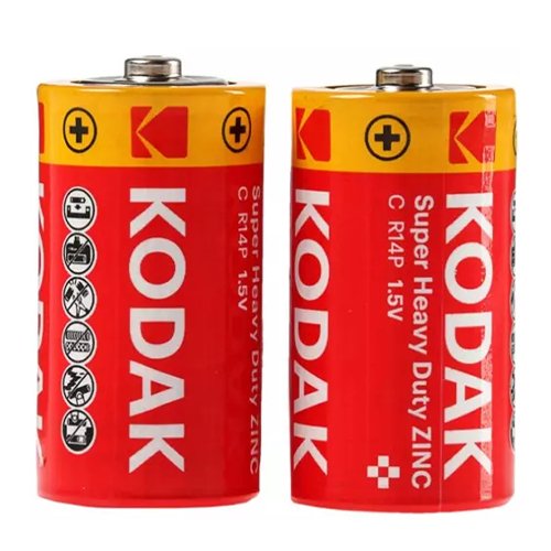 Батарейка Kodak Super HeavyDuty R14 (C) S2 (24) кор., шт<br> Артикул: 100869<br>