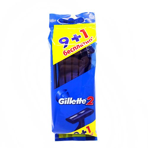 Станок для гоління Gillette 2 ( 10 шт) 24уп/ящ 4293, уп<br> Артикул: 101279<br>