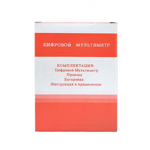 Мультиметр цифровий 838 темп + звук, шт<br> Артикул: 101624<br>