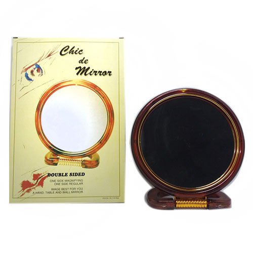 Дзеркало двостороннє пластик №8 (12шт/уп, 48шт/ящ), шт<br> Артикул: 101681<br>