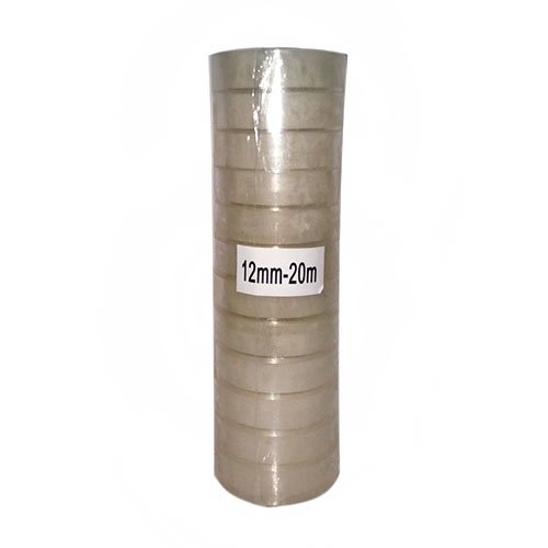 Скотч канц. 12мм*20 мал. ( 12шт ) (вибивати кратно 12-ти), шт<br> Артикул: 101698<br>