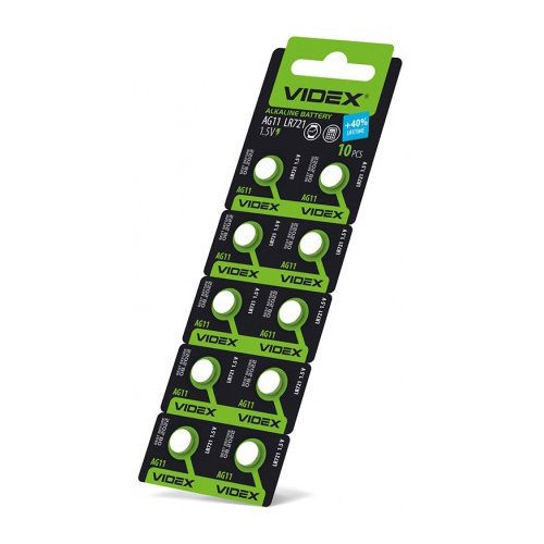 Батарейка VIDEX годинникова AG11 (LR721) C10 23426, шт<br> Артикул: 101705<br>
