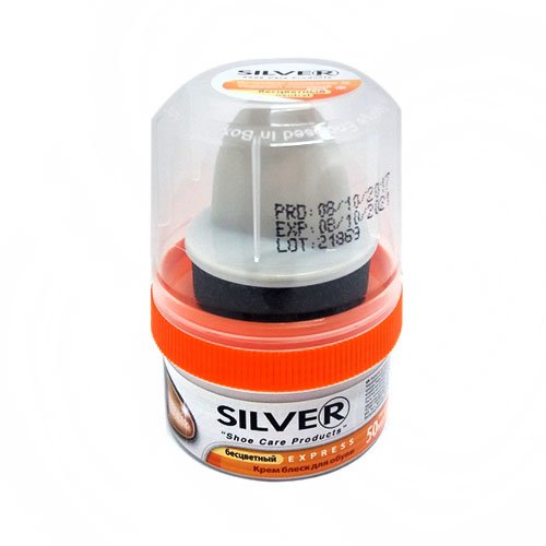 Крем д. взуття SILVER безбарвний 50мл (0020/1102), шт<br> Артикул: 101942<br>