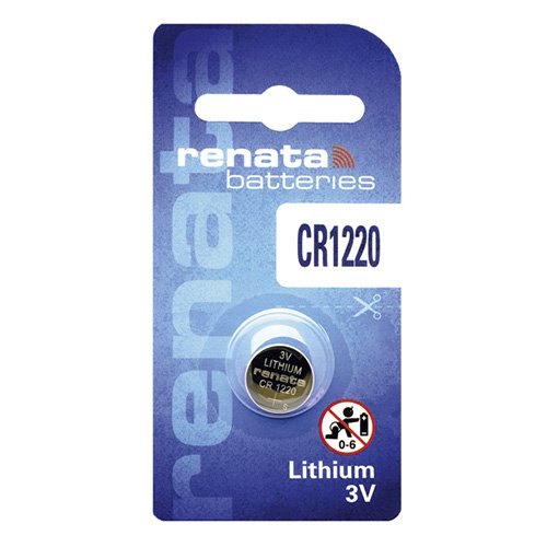 Батарейка Renata Літієва CR1220 C1 блист., шт<br> Артикул: 102340<br>