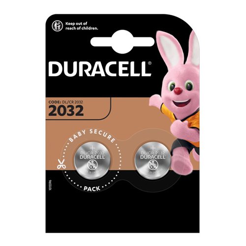 Батарейка Duracell Літієва 2032 С2 (20) блист., шт<br> Артикул: 102963<br>