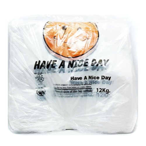 Пакет-майка "Посмішка" (250шт/уп, 10уп/міш), уп<br> Артикул: 103136<br>