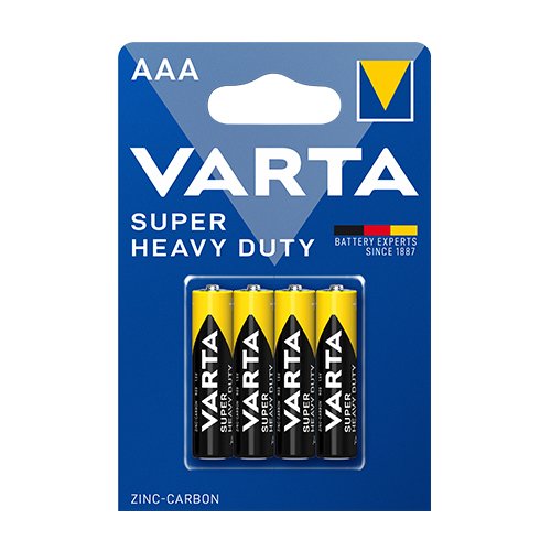 Батарейка VARTA Superlife R03 (AAA) C4 (48) блист. (6187), шт<br> Артикул: 103399<br>