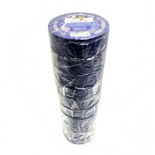 Ізолента STENSON 50 м СИНЯ (10шт/уп, 200шт/ящ) арт0031 (вибивати кратно 10-ти), шт<br> Артикул: 103522<br>