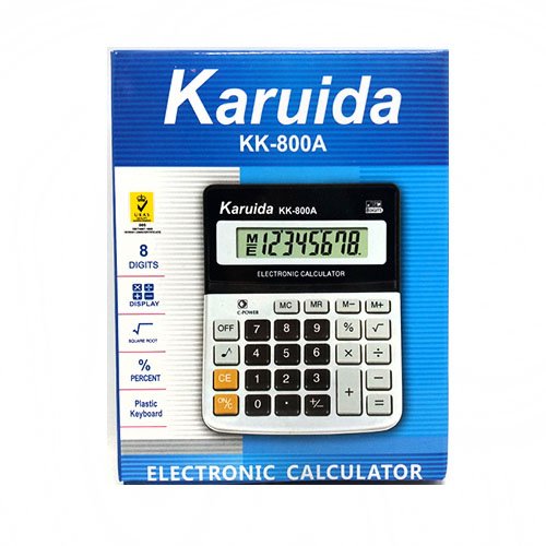 Калькулятор KK 800/880/900/268 середній (13*11 см), шт<br> Артикул: 104196<br>