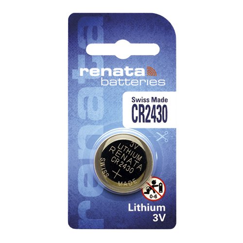 Батарейка Renata Літієва CR2430 C1 блист., шт<br> Артикул: 104469<br>