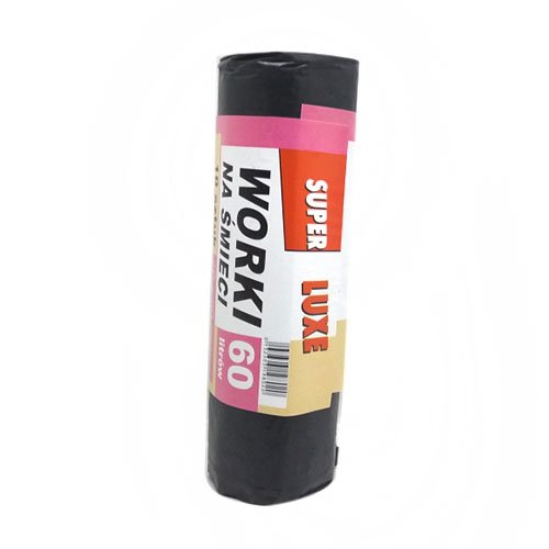 Мішки д/сміття SuperLux  60л/10шт перв. (50уп/ящ), уп<br> Артикул: 104535<br>