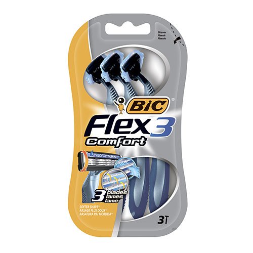 Станок для гоління BIC Flex 3 Comfort/Sensitive (3 шт) (3786/8686), уп<br> Артикул: 104651<br>
