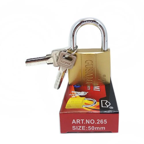 Замок Gusami 50mm №GM-01-50 автозамикач (120 шт/ящ), шт<br> Артикул: 104870<br>