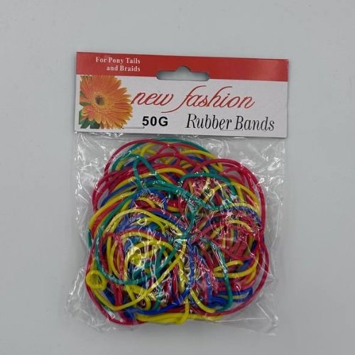 Гумки для грошей латексна №50- 50гр кольорова, уп<br> Артикул: 105022<br>
