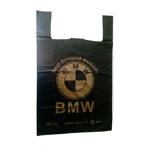 Пакет-майка BMW  №1 40*60 (50шт/уп, 10 уп/міш.), уп<br> Артикул: 106178<br>