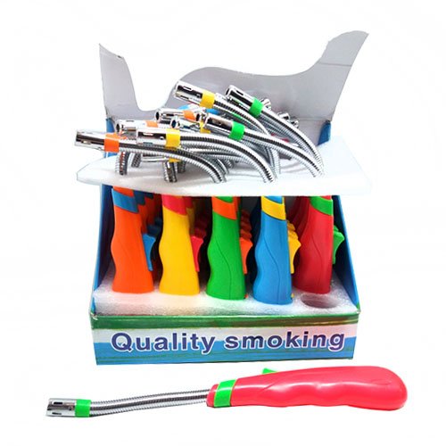 Запальничка побутова №009/806/306 "Спіраль" середня гнучка (500шт/ящ) (25шт/уп), шт<br> Артикул: 108433<br>