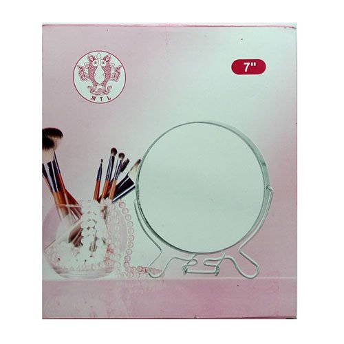 Дзеркало двостороннє в метал. корпусі № 7" (12 шт/кор.), шт<br> Артикул: 109948<br>