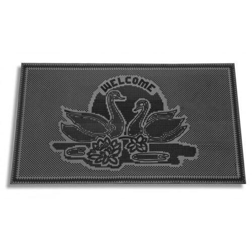 Килимок гумовий № К-18 45х75х0,6 "Лебеді", шт<br> Артикул: 110730<br>