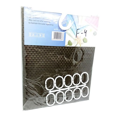 Штори для ванної кімнати №F-4 (180*180см) щільні однотонні, шт<br> Артикул: 111104<br>