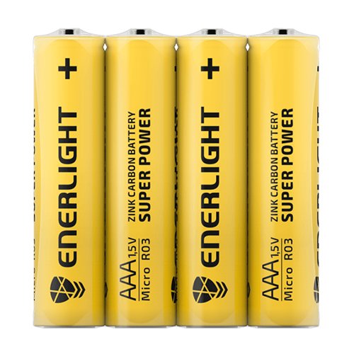 Батарейка Enerlight SUPER Power R03 (AAA) S4 (40/480) кор. 2116, шт<br> Артикул: 111178<br>