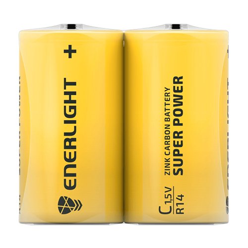 Батарейка Enerlight SUPER Power R14 (C) S2 (12/216) кор. 2185, шт<br> Артикул: 111181<br>