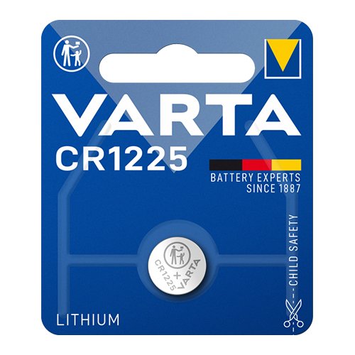 Батарейка VARTA Літієва CR1225 C1 блист., шт<br> Артикул: 111212<br>