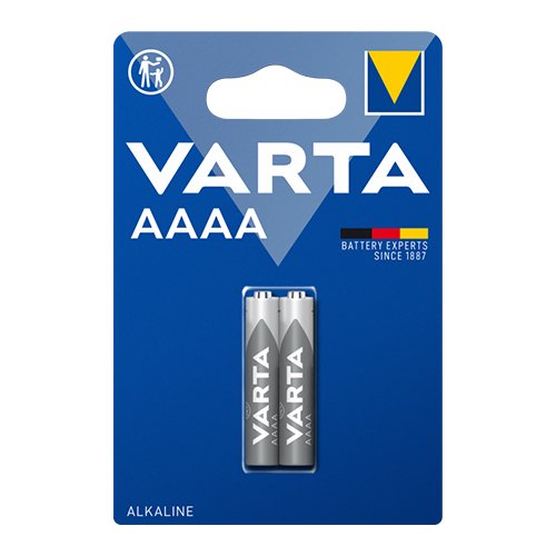 Батарейка VARTA Alkaline AAAA (LR61,25А) C2 блист. (4223), шт<br> Артикул: 111322<br>