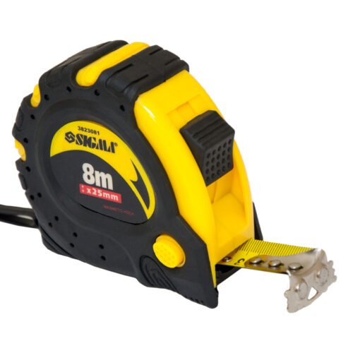 Рулетка Sigma магнітна фіксатор + гальмо  8м×25мм 3823081, шт<br> Артикул: 112223<br>