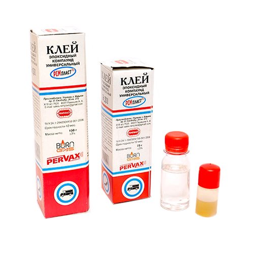 Клей Епоксидний Ремпласт ЕДП 150мл (30шт/ящ), шт<br> Артикул: 112278<br>