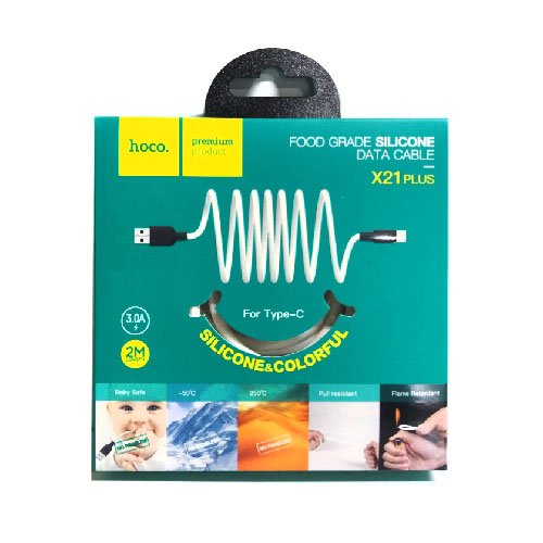 Кабель USB-Type C HOCO X 21 2м 3.0А (Silicone), шт<br> Артикул: 114407<br>