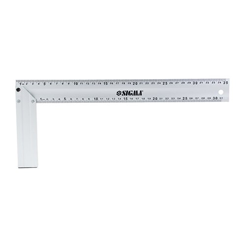 Косинець Sigma алюмінієвий 350мм 3615351, шт<br> Артикул: 114454<br>