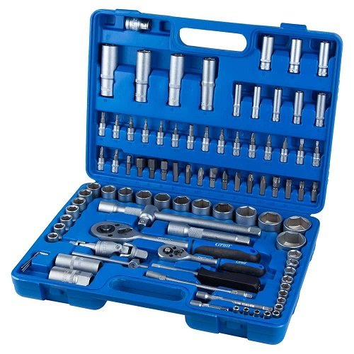 Набір інструменту Grad Start насадки торцеві + біти (94шт) 1/4", 1/2" (6003175), шт<br> Артикул: 115288<br>