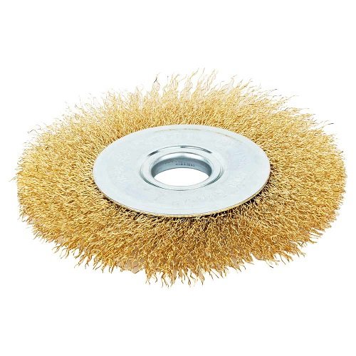 Щітка дископодібна Grad (латуньована) Ø22.2мм Ø125мм 9031125, шт<br> Артикул: 115406<br>