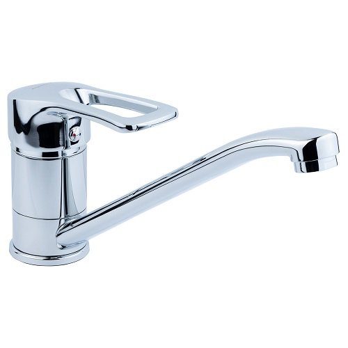 Змішувач для кухні AQUATICA S12 Ø40 Шпилька, Вилив прямий 250мм (MD-2B244C) 9712130, шт<br> Артикул: 115540<br>