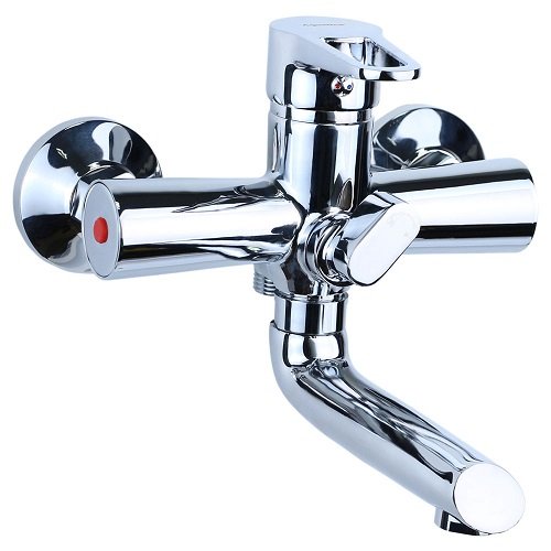 Змішувач для ванни AQUATICA S32 Ø35 Вилив прямий 150мм (HK-2C130C) 9732210, шт<br> Артикул: 115708<br>