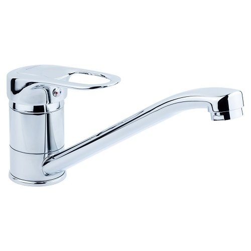 Змішувач для кухні AQUATICA S44 Ø40 Шпилька, Вилив прямий 150мм (MJ-2B229C) 9744130, шт<br> Артикул: 115725<br>