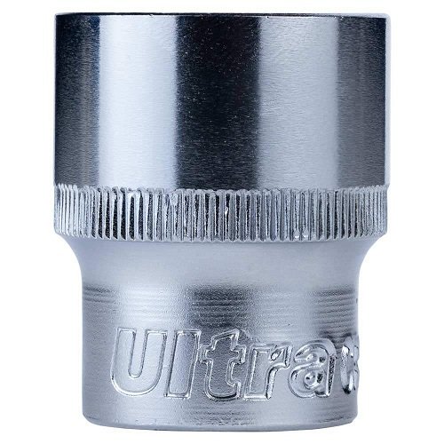 Насадка шестигранна Ultra 1/2" коротка 27мм CrV 6070272, шт<br> Артикул: 116352<br>