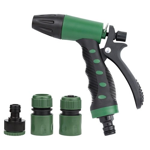 Набір поливальний: Grad пістолет-розпилювач 2-х режимний 2 конектора+адаптер (5012485), набор<br> Артикул: 117470<br>