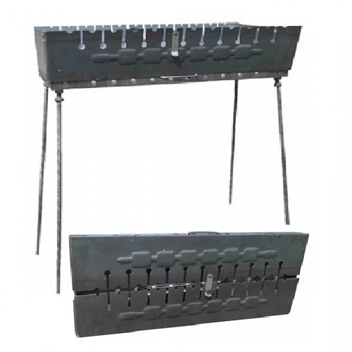 Мангал "валіза" на 12 шампурів, шт<br> Артикул: 117841<br>