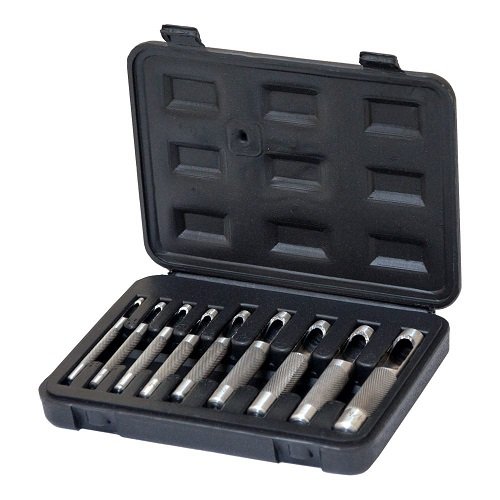 Набір просічок SIGMA  9шт 3-12мм (кейс) 4328411, шт<br> Артикул: 118186<br>