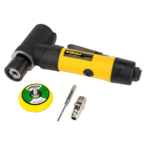 Шліфмашинка Sigma кутова пневматична 50мм 6733511, шт<br> Артикул: 118423<br>              <span style="color: red;">Привеземо під замовлення</span>