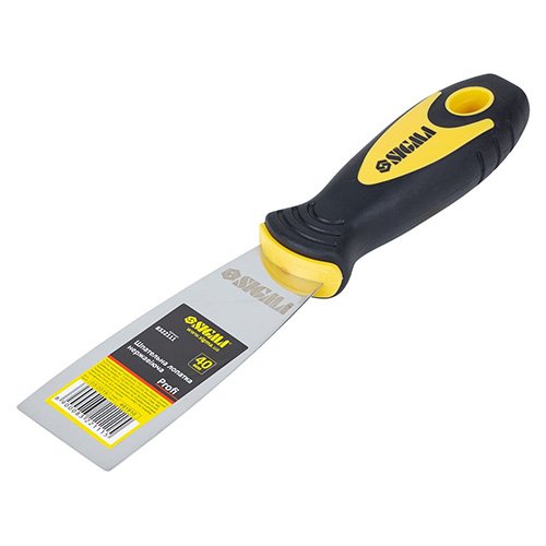 Шпательна лопатка Sigma Profi  40мм (нержавіючий)  8322111, шт<br> Артикул: 118444<br>