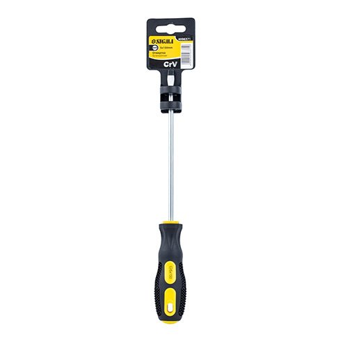 Викрутка Sigma CrV шліцьова SL5×150мм 4006371, шт<br> Артикул: 118529<br>