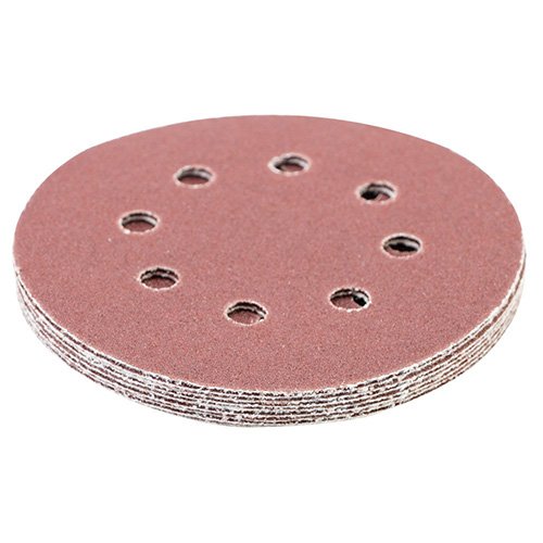 Шліфувальний круг Sigma 8 отворів Ø125мм  P80 (10шт) (9122651), уп<br> Артикул: 118540<br>