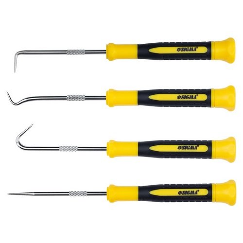 Набір гачків Sigma для слюсарних робіт 4шт 4003411, шт<br> Артикул: 118654<br>